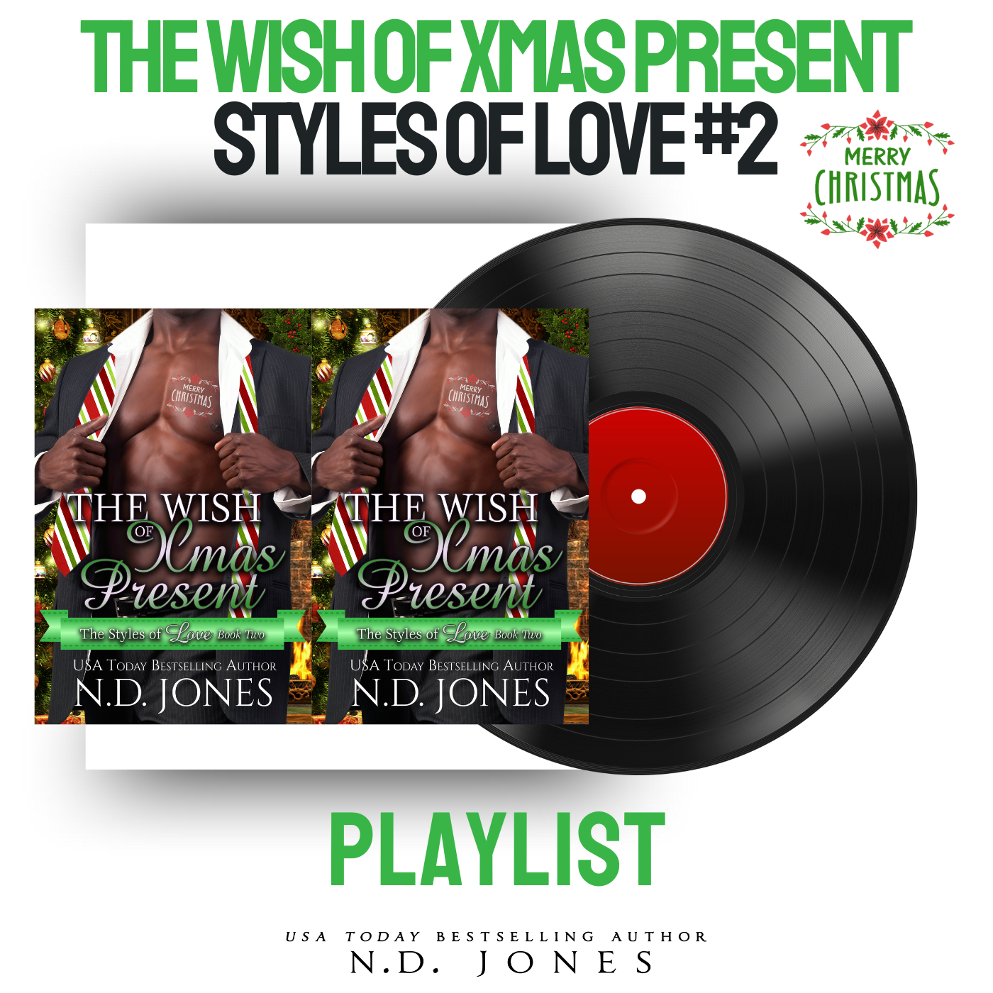 The Wish of Xmas Present Black Contemporary Romance Novel ND Jones