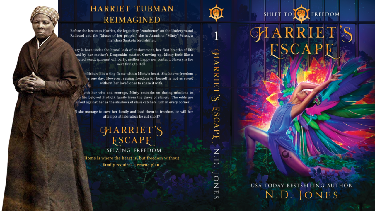 Harriet's Escape: Harriet Tubman Reimagined Kickstarter ND Jones